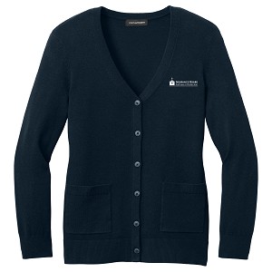 Ladies' Easy Care Button-Up Cardigan Sweater